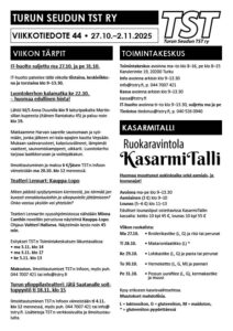 Viikkotiedote 44/2025